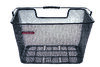 Pletscher Korb Standard auf Gepäckträger mit Wersa Adapter schwarz 