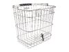 Electra Basket Electra Stainless Wire Pannier Polished Sil