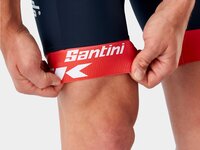 Santini Short Santini Trek-Segafredo Team Träger XXL Dark