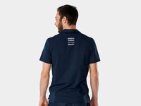 Santini Shirt Santini Trek-Segafredo Polo Men's L Navy