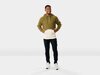 Trek Oberteil Trek Color Block Hoodie XL Olive/Cream