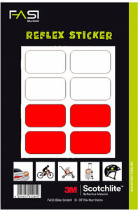 FASI Reflex-Sticker Vierecke 3M 