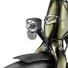 Litemove Scheinwerfer RX-E50 E25 50 Lux Down mit Fork mount universal FKPL mit Reflektor 