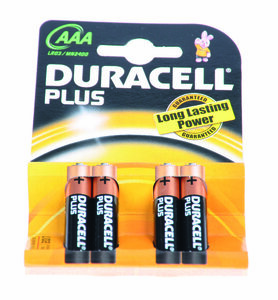 Duracell Batterie Micro LR03 1.5V 