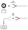 SP Connect Ladekabel 12V DC SPC+ USB-C>open end 1500 mm schwarz 