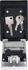 Abus KeyGarage 787 LED Wandmontage silber-schwarz 