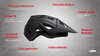 LAZER Unisex MTB Impala MIPS Helm white M