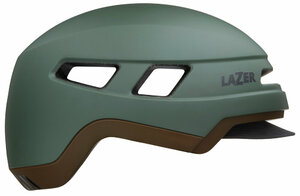 LAZER Unisex City Cruizer Helm matte dark green L