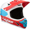 LAZER Unisex Extreme Phoenix+ ASTM Helm white blue red L