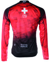 PEARL iZUMi ELITE Thermal LS Jersey SF Suisse Edition 2.0 red S
