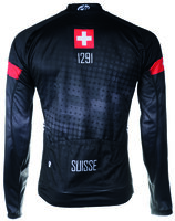 PEARL iZUMi ELITE Thermal LS Jersey SF Suisse Edition 2.0 S