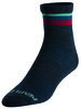 PEARL iZUMi Merino Wool Tall Sock navy adobe stripe S