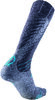 UYN Lady Ski Comfort Fit Socks grey / turquoise 39-40