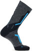 UYN Man Ski Cross Country 2IN Socks anthracite/blue 42-44