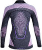 UYN Lady Evolutyon Shirt Turtle Neck anthracite melange/raspberry/purple XS