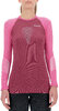 UYN Lady Marathon Shirt LG SL red plum/grey/magenta S/M