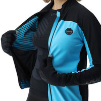 UYN Lady Cross Country Skiing Coreshell Jacket turquoise/black/turquoise L