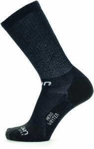 UYN Lady Cycling Aero Winter Socks black/white 37-38
